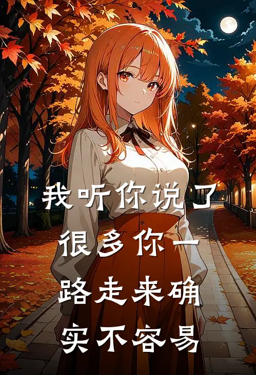 我听你说了很多你一路走来确实不容易