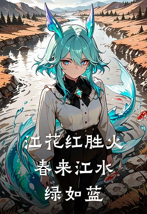 江花红胜火,春来江水绿如蓝