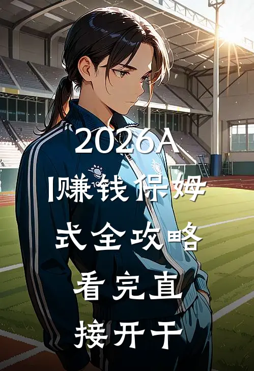 2026AI赚钱保姆式全攻略，看完直接开干(抖音热门)在线免费小说_完结小说免费阅读2026AI赚钱保姆式全攻略，看完直接开干抖音热门