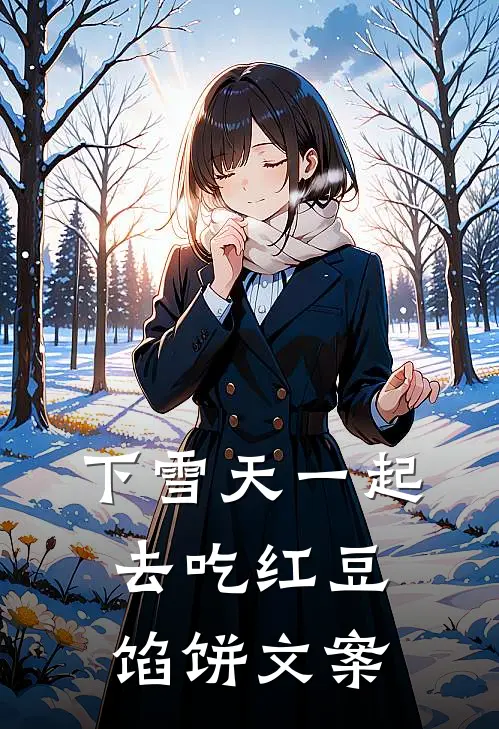 下雪天一起去吃红豆馅饼文案