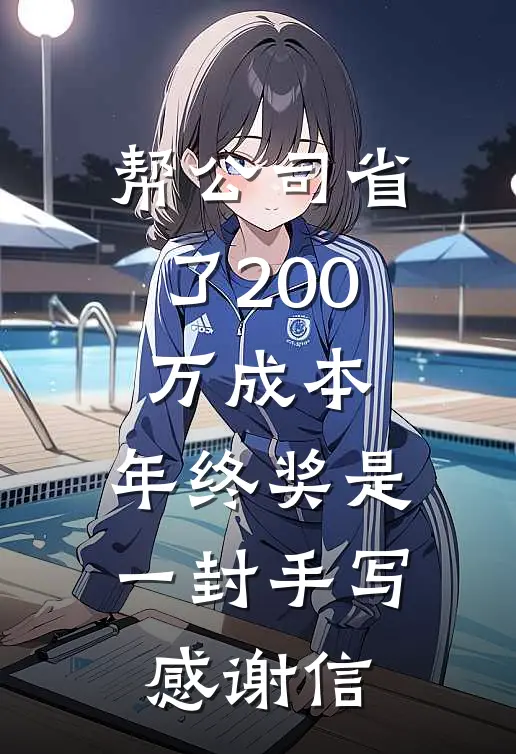 帮公司省了200万成本，年终奖是一封手写感谢信