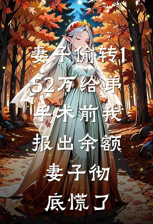 妻子偷转152万给弟，手术前我报出余额，妻子彻底慌了