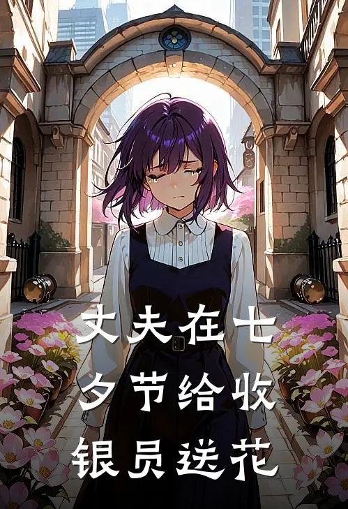 丈夫在七夕节给收银员送花